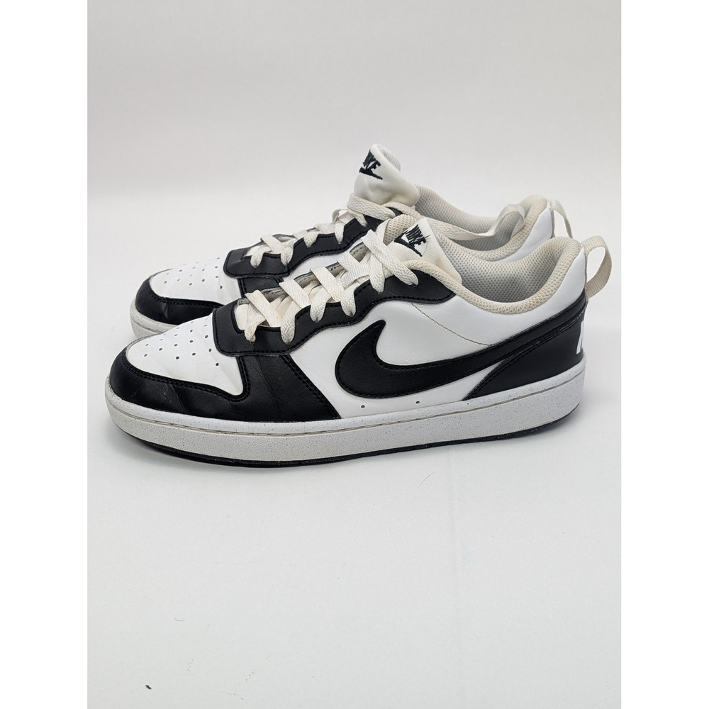 Nike Court Borough Low Recraft Big Kids Shoes Black White DV5456-131 7Y - Picture 3 of 11